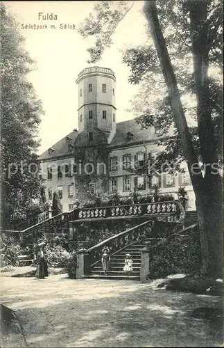 Fulda Schloss und Park Kat. Fulda