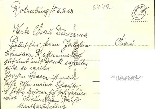 Rotenburg Fulda Ansichten Kat. Rotenburg a.d. Fulda