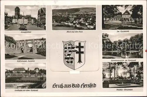 Bad Hersfeld Ansichten Wappen Kat. Bad Hersfeld