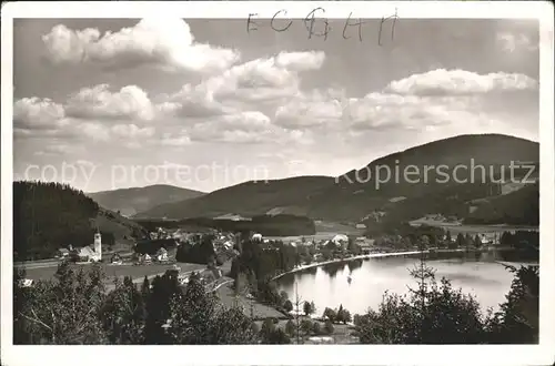 Titisee Panorama am See Kat. Titisee Neustadt