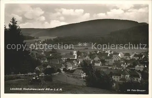 Lenzkirch Panorama Kat. Lenzkirch