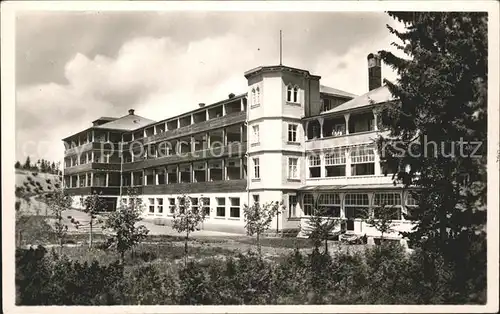 Hoechenschwand Augensanatorium Sonnenhof Kat. Hoechenschwand