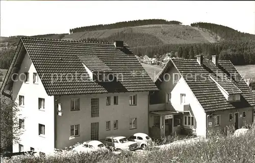 Lenzkirch Gasthaus Pension Jaegerstueble Autos Kat. Lenzkirch