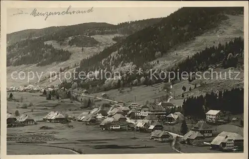 Menzenschwand Panorama Kat. St. Blasien