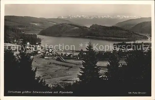 Schluchsee Panorama am See Kat. Schluchsee