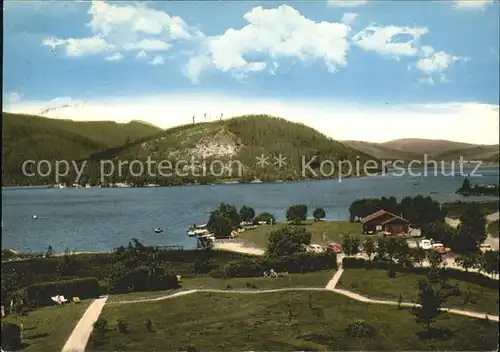 Schluchsee Panorama am See Kat. Schluchsee