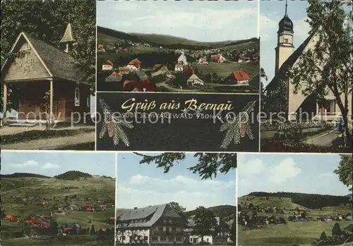 Bernau Schwarzwald Ansichten Gasthaus Pension Roessle Kat. Bernau im Schwarzwald
