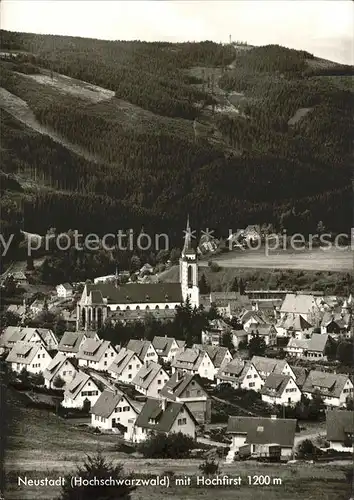 Neustadt Titisee Panorama Kat. Titisee Neustadt