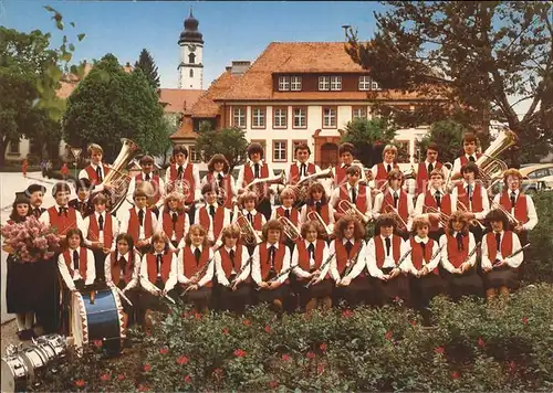 Grafenhausen Schwarzwald Musikverein Jugendkapelle Gruppenfoto Kat. Grafenhausen