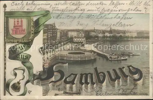 Hamburg Wappen Kat. Hamburg