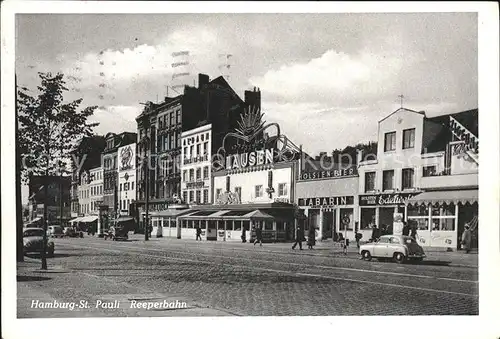 Hamburg St. Pauli Reeperbahn Kat. Hamburg