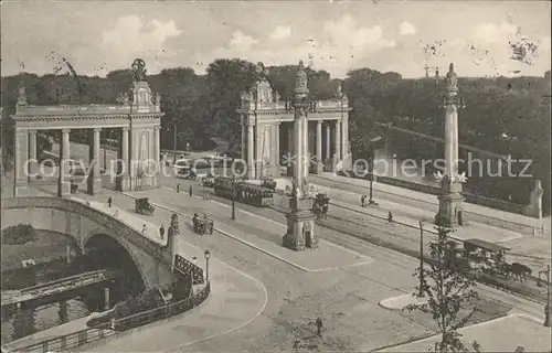 Charlottenburg Charlottenburger Bruecke Strassenbahn  / Berlin /Berlin Stadtkreis