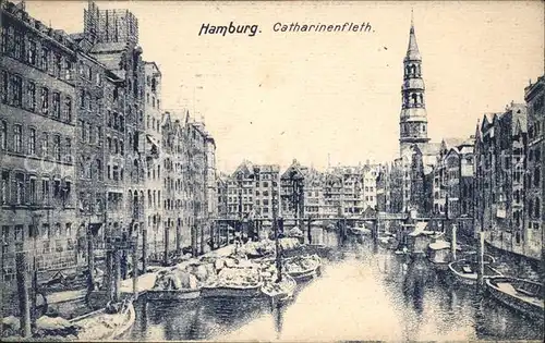 Hamburg Catharinenfleth Kat. Hamburg