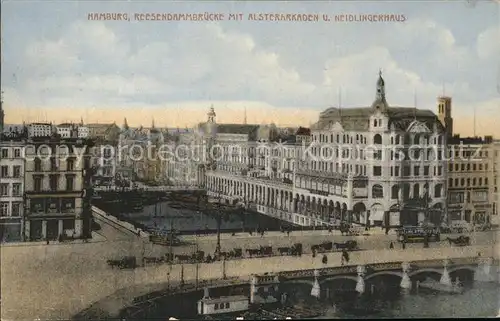 Hamburg Reesendammbruecke Kat. Hamburg