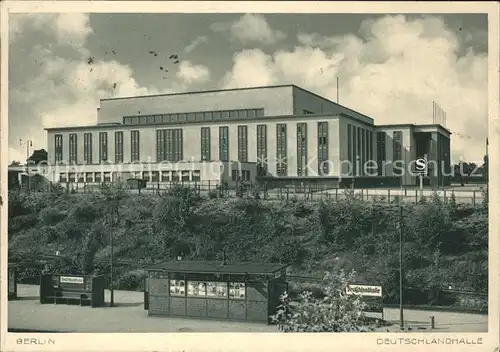 Berlin Deutschlandhalle Kat. Berlin