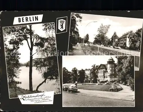 Berlin Zehlendorf Schlachten See Argentinische Allee Wappen Kat. Berlin