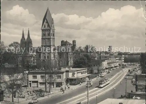 Koeln Rhein Bahnpostamt Strassenbahn Kat. Koeln