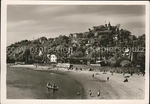 Blankenese Strand udn Suellberg Kat. Hamburg