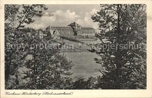 Winterberg Hochsauerland Kurhaus Kat. Winterberg