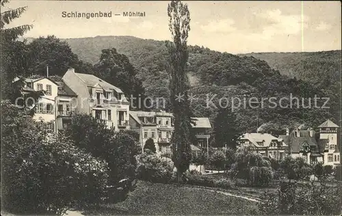 Schlangenbad Taunus Muehltal Kat. Schlangenbad