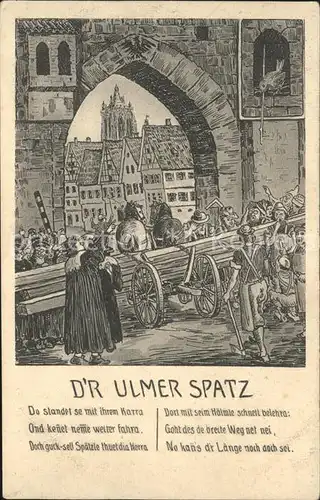 Ulm Donau Ulmer Spatz Kat. Ulm