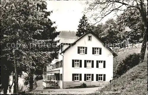 Schweigmatt Jugendgenesungsstaette Schauinsland Kat. Schopfheim