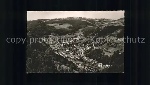 Zell Wiesental Panorama Kat. Zell im Wiesental