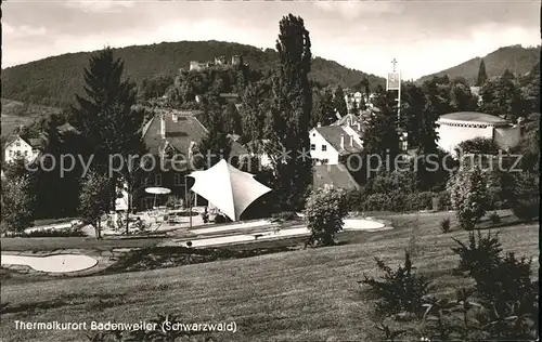 Badenweiler Minigolfanlage Kat. Badenweiler