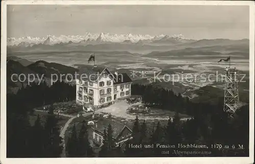 Hochblauen Hotel Pension mit Alpenpanorama Kat. Badenweiler