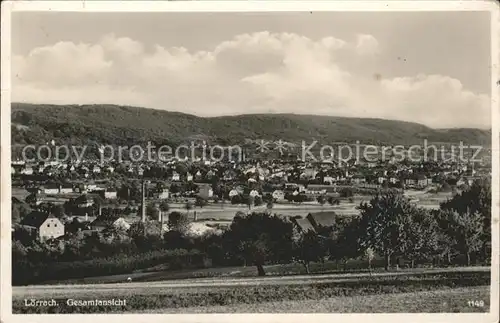 Loerrach Panorama Kat. Loerrach