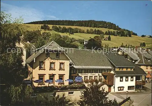 Todtnauberg Hotel Restaurant Engel A. Boch Kat. Todtnau