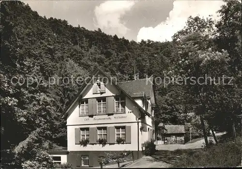 Badenweiler Cafe Restaurant Bergmannsruhe Georg Holzinger Kat. Badenweiler