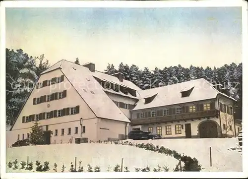 Badenweiler Sanatorium Vogelbachhof Kat. Badenweiler