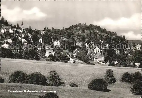 Badenweiler Panorama Kat. Badenweiler