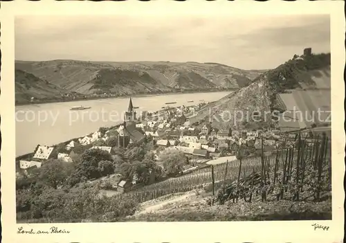 Lorch Rheingau Panorama Kat. Lorch