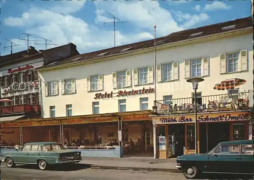 Ruedesheim Hotel Rheinstein Autos Kat. Ruedesheim am Rhein