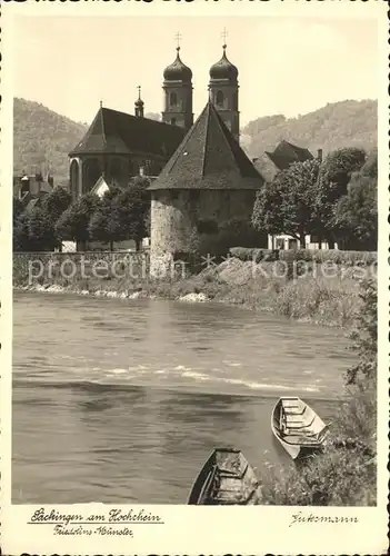 Bad Saeckingen Rhein Kirche Turm Kat. Bad Saeckingen