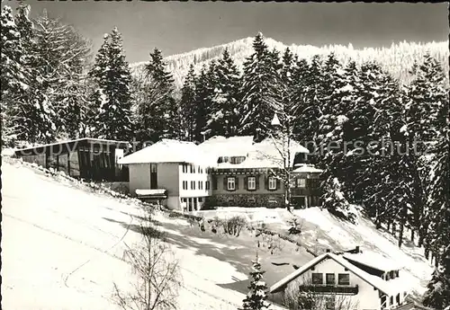 Todtnauberg Pension Herrihof  Kat. Todtnau