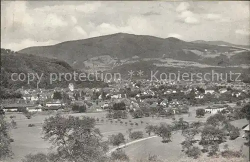 Schopfheim Panorama Kat. Schopfheim