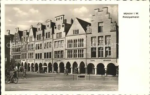 Muenster Westfalen Prinzipalmarkt Kat. Muenster