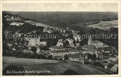 Bad Schwalbach Kurhotel Kath. Kirche Kat. Bad Schwalbach