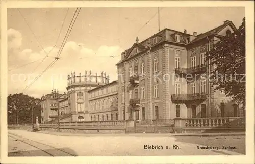 Biebrich Wiesbaden Grossherzogl. Schloss / Wiesbaden /Wiesbaden Stadtkreis