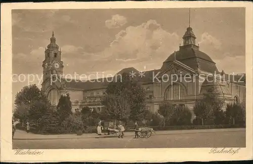 Wiesbaden Bahnhof Kat. Wiesbaden