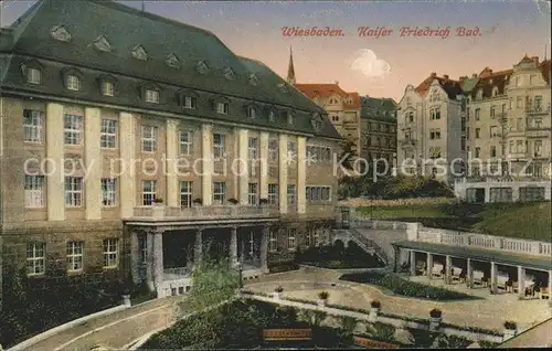 Wiesbaden Kaiser Friedrich Bad Kat. Wiesbaden