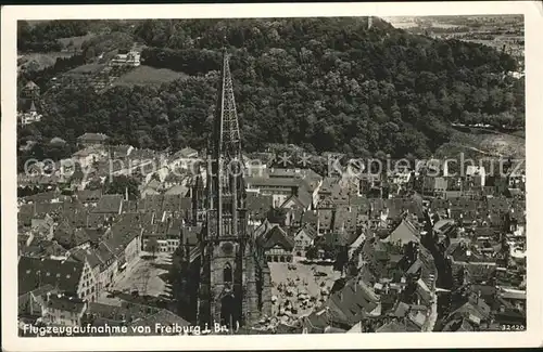 Freiburg Breisgau Fliegeraufnahme  Kat. Freiburg im Breisgau