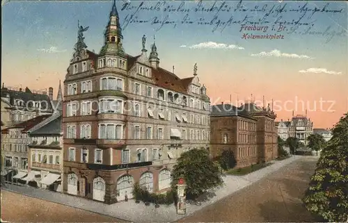 Freiburg Breisgau Holzmarktplatz Kat. Freiburg im Breisgau