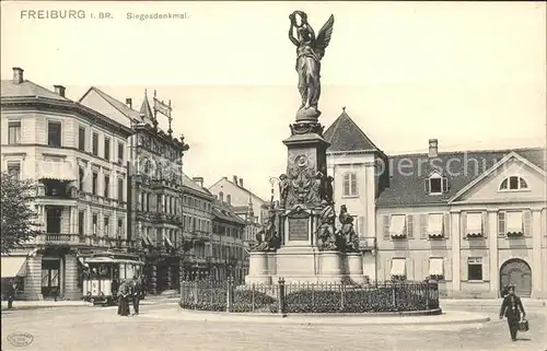 Freiburg Breisgau Siegesdenkmal Kat. Freiburg im Breisgau