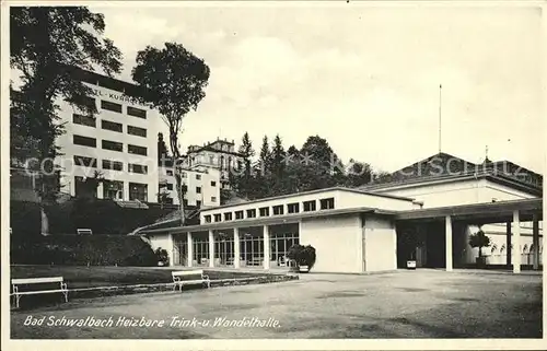 Schwalbach Taunus Trink- Wandelhalle / Schwalbach am Taunus /Main-Taunus-Kreis LKR