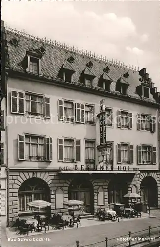 Bad Schwalbach Hotel Berliner Hof Kat. Bad Schwalbach