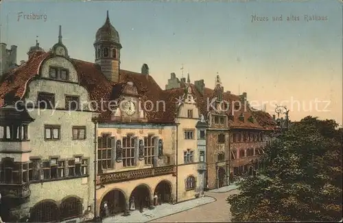 Freiburg Breisgau Neues altes Rathaus Kat. Freiburg im Breisgau